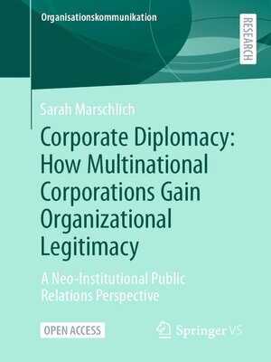 cover image of Corporate Diplomacy